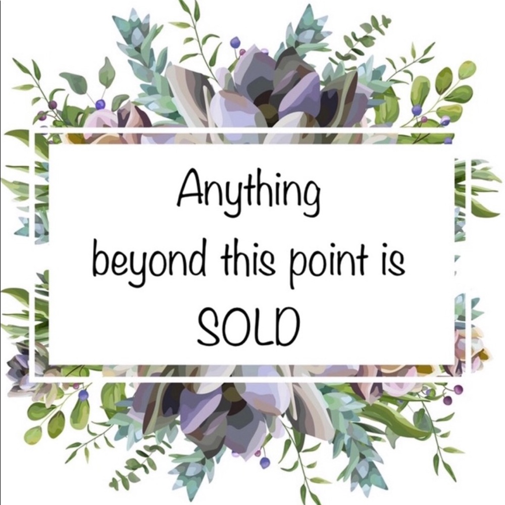 🌸 all items below are S O L D 🌸